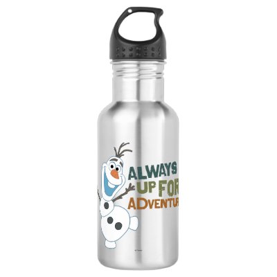 Olaf | Always up for Adventure Water Bottle