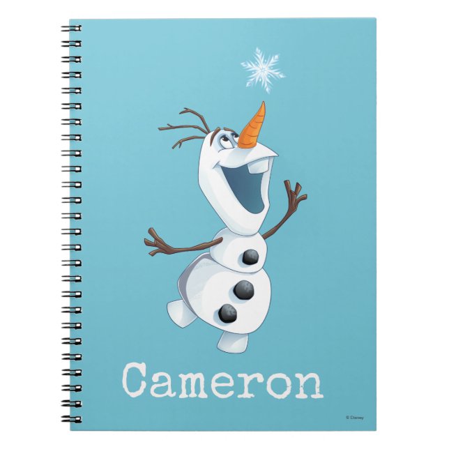 Olaf | Blizzard Buddy - Personalized Notebook (Front)