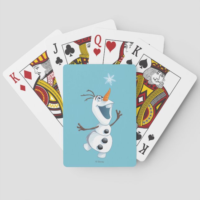 Olaf | Blizzard Buddy Playing Cards (Back)