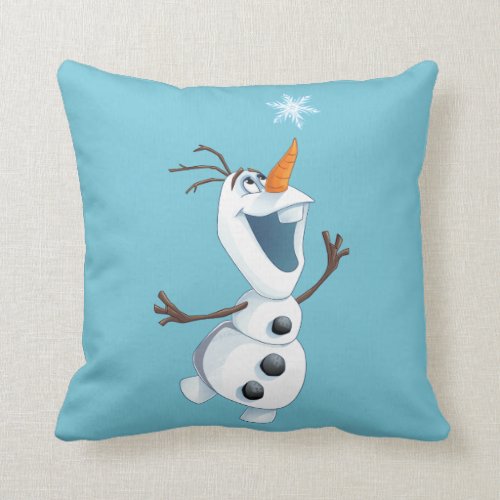 Olaf - Blizzard Buddy Throw Pillow