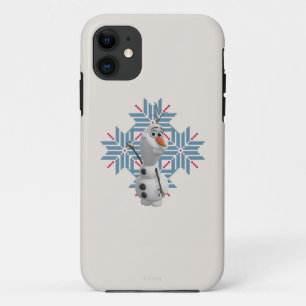 Olaf Blue Snowflake iPhone 11 Case