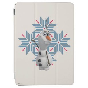 Olaf Blue Snowflake iPad Air Cover