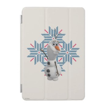 Olaf | Blue Snowflake Ipad Mini Cover by frozen at Zazzle