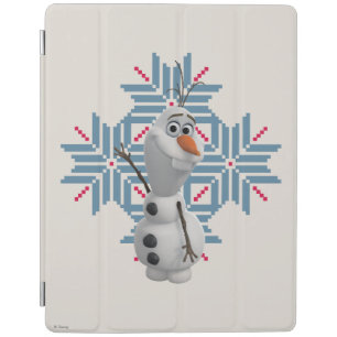 Olaf Blue Snowflake iPad Smart Cover