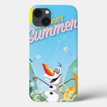 Olaf | Celebrate Summer Iphone 13 Case by frozen at Zazzle