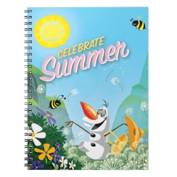 Olaf | Celebrate Summer Notebook by frozen at Zazzle
