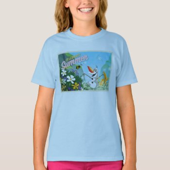 Olaf | Celebrate Summer T-shirt by frozen at Zazzle