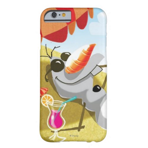 Olaf  Chillin in the Sunshine Barely There iPhone 6 Case