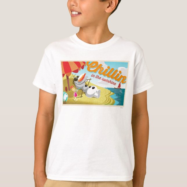 Olaf | Chillin' in the Sunshine T-Shirt (Front)