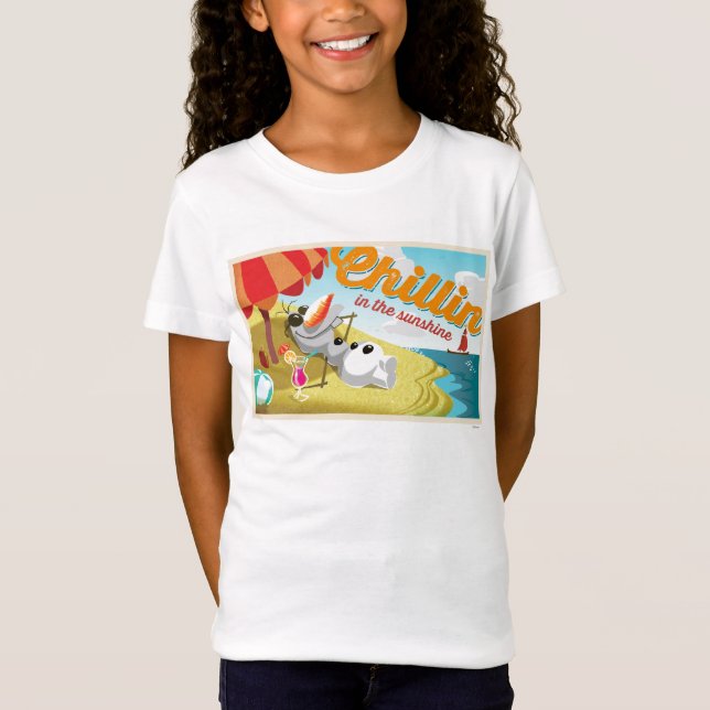 Olaf | Chillin' in the Sunshine T-Shirt (Front)