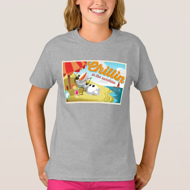 Olaf | Chillin' in the Sunshine T-Shirt (Front)