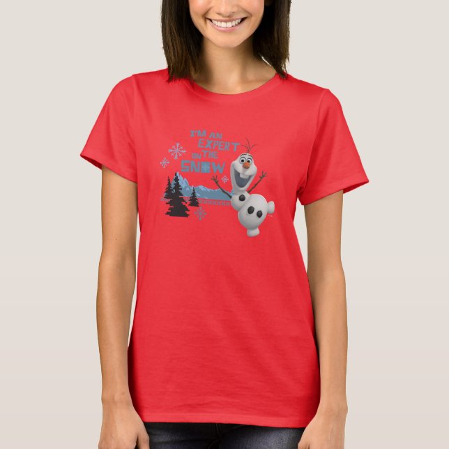 Olaf | Expert on the Snow T-Shirt (Front)