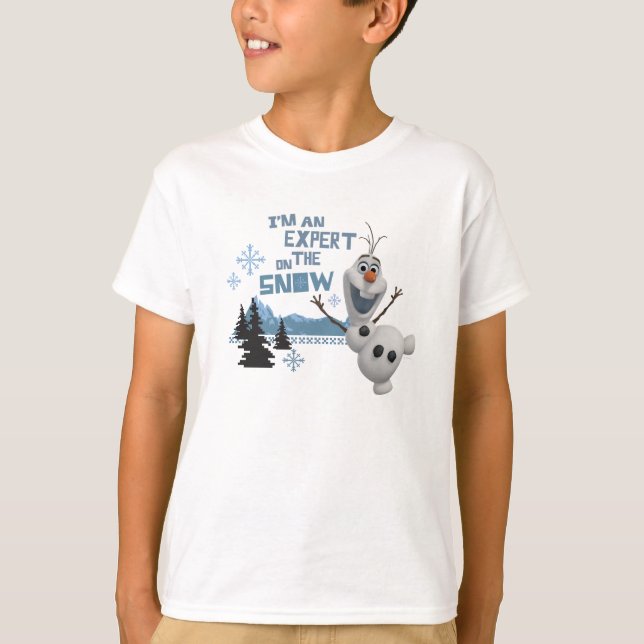 Olaf | Expert on the Snow T-Shirt (Front)