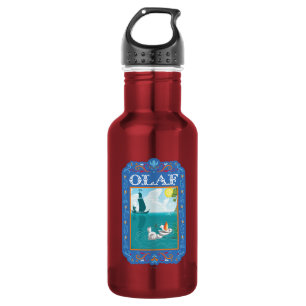 Olaf   Floating in the Water Bottle