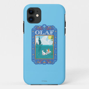 Olaf Floating in the Water iPhone 11 Case