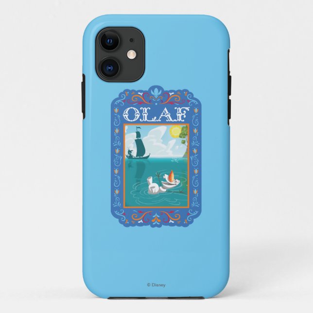 Olaf | Floating in the Water Case-Mate iPhone Case (Back)