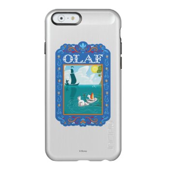 Olaf | Floating In The Water Incipio Feather Shine Iphone 6 Case by frozen at Zazzle