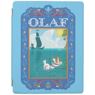Olaf Floating in the Water iPad Smart Cover