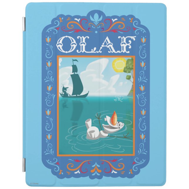 Olaf | Floating in the Water iPad Smart Cover (Front)