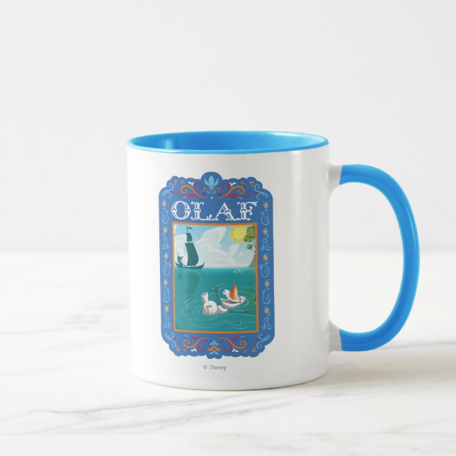 Olaf | Floating in the Water Mug (Right)