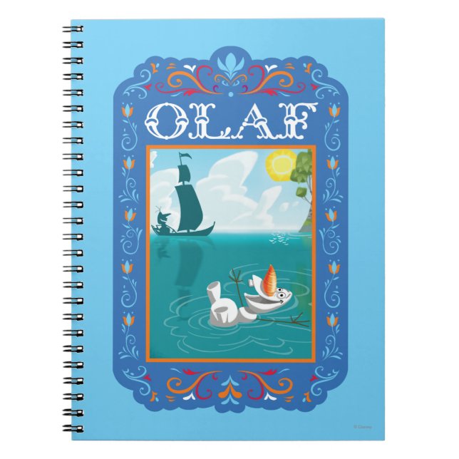 Olaf | Floating in the Water Notebook (Front)