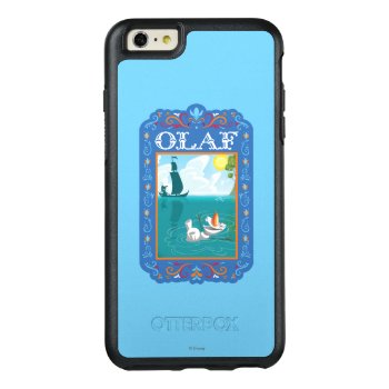 Olaf | Floating In The Water Otterbox Iphone 6/6s Plus Case by frozen at Zazzle
