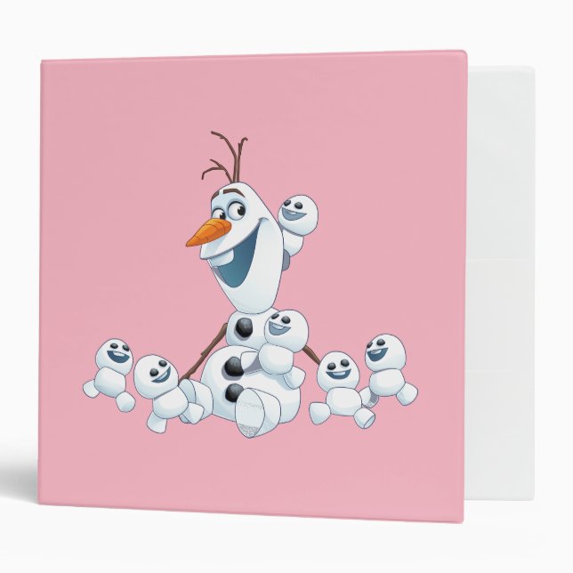 Olaf | Gift of Love 3 Ring Binder (Front/Inside)