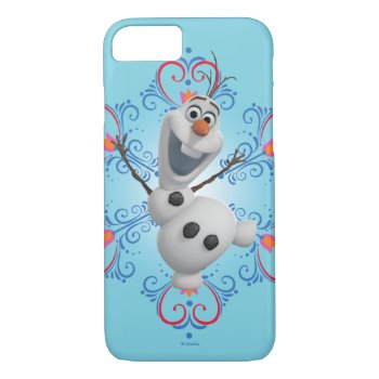 Olaf | Heart Frame Iphone 8/7 Case by frozen at Zazzle