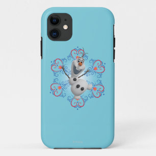 Olaf Heart Frame iPhone 11 Case