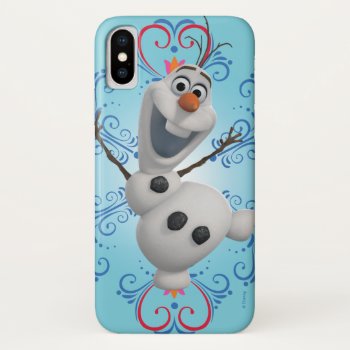 Olaf | Heart Frame Iphone X Case by frozen at Zazzle