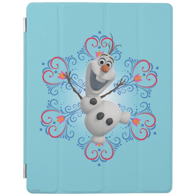 Olaf | Heart Frame iPad Smart Cover (Front)