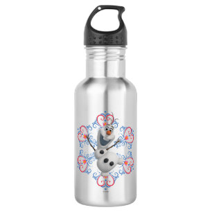 Olaf Heart Frame Water Bottle