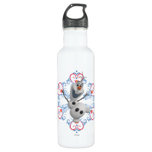 Olaf Heart Frame Water Bottle