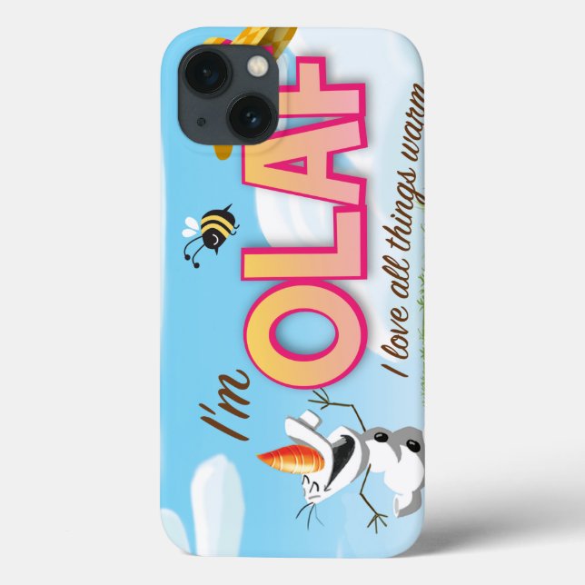 Olaf | I Love All Things Warm Case-Mate iPhone Case (Back)