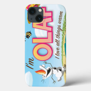 Olaf I Love All Things Warm iPhone 13 Case