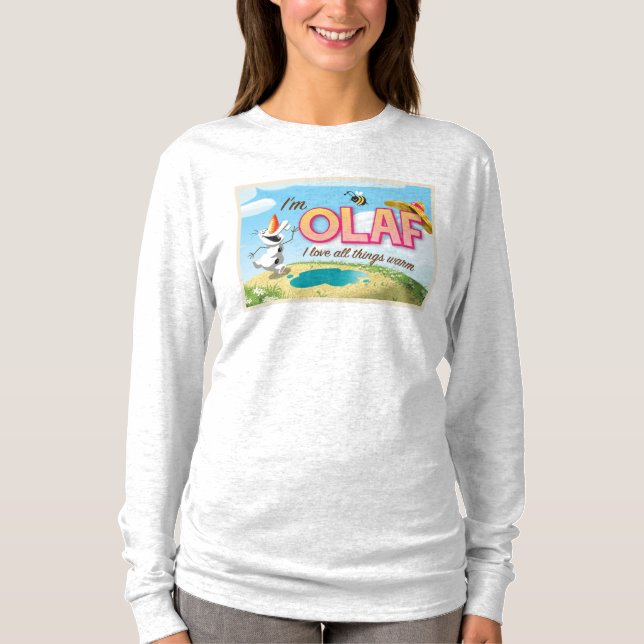 Olaf | I Love All Things Warm T-Shirt (Front)