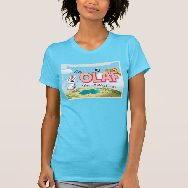 Olaf | I Love All Things Warm T-Shirt (Front)