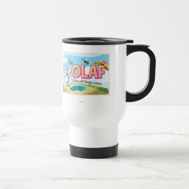Olaf | I Love All Things Warm Travel Mug (Right)