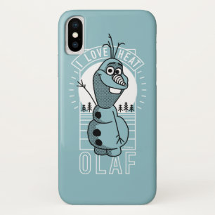 Olaf I Love Heat iPhone X Case