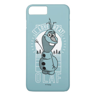 Olaf   I Love Heat iPhone 8 Plus/7 Plus Case
