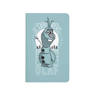 Olaf I Love Heat Journal