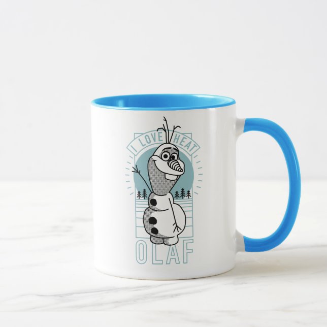 Olaf | I Love Heat Mug (Right)