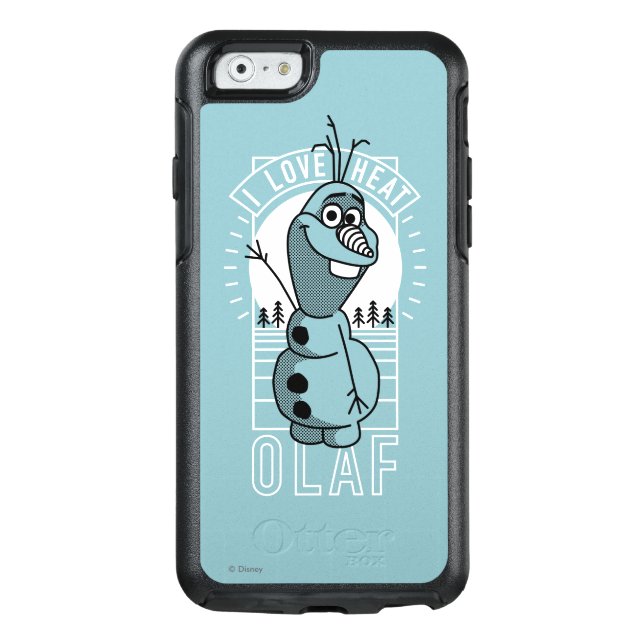 Olaf | I Love Heat Otterbox iPhone Case (Back)