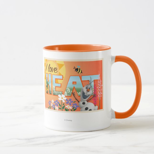 Olaf | I Love the Heat and Sunshine Mug (Right)