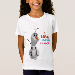 Olaf | I Love Warm Hugs T-Shirt