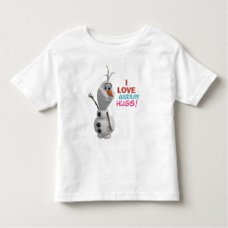 Olaf | I Love Warm Hugs Toddler T-shirt