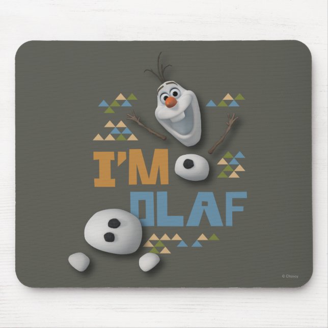 Olaf | I'm Olaf Mouse Pad (Front)