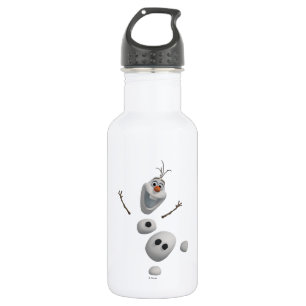 Olaf In Pieces Water Bottle