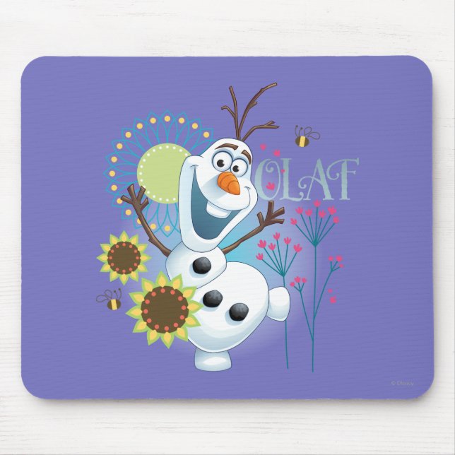 Olaf | It's a Perfect Day Mouse Pad (Front)
