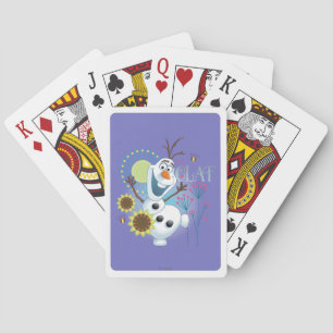 Olaf It's a Perfect Day Playing Cards